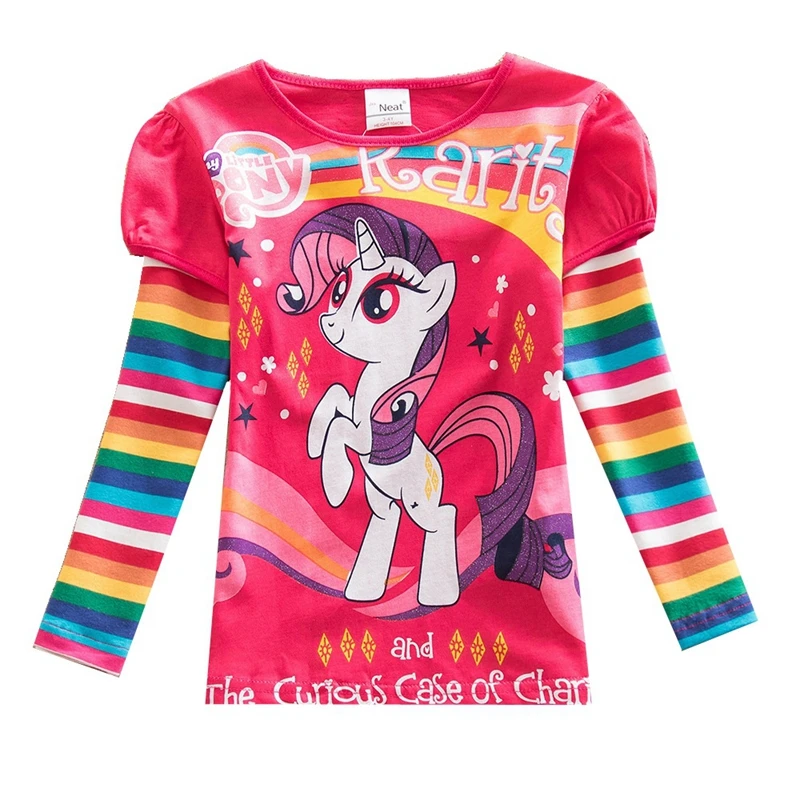 

Футболка с длинным рукавом для девочек, L328