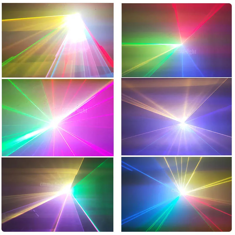 Полноцветный 5 Вт Луч анимированный лазер RGB световые системы DJ | Лампы и