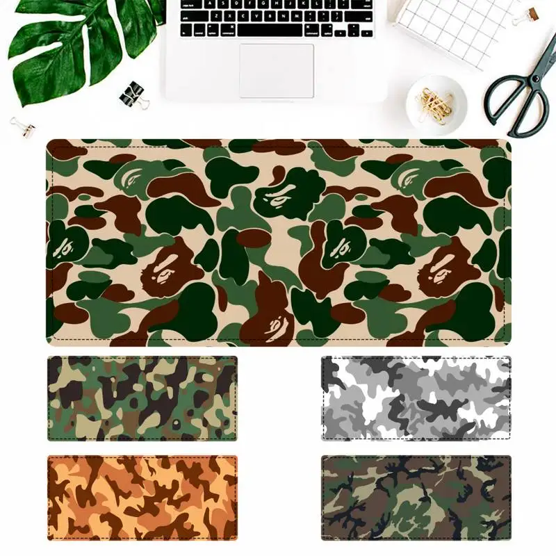 

Dropshipping Camouflage Army Stealth Mouse Pad Gaming MousePad Large Big Mouse Mat Desktop Mat Computer Mouse pad For Overwatch