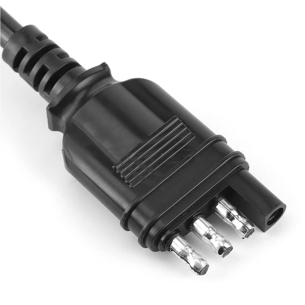 4 контактный разъем для прицепа плоский удлинитель 3 фута водонепроницаемый