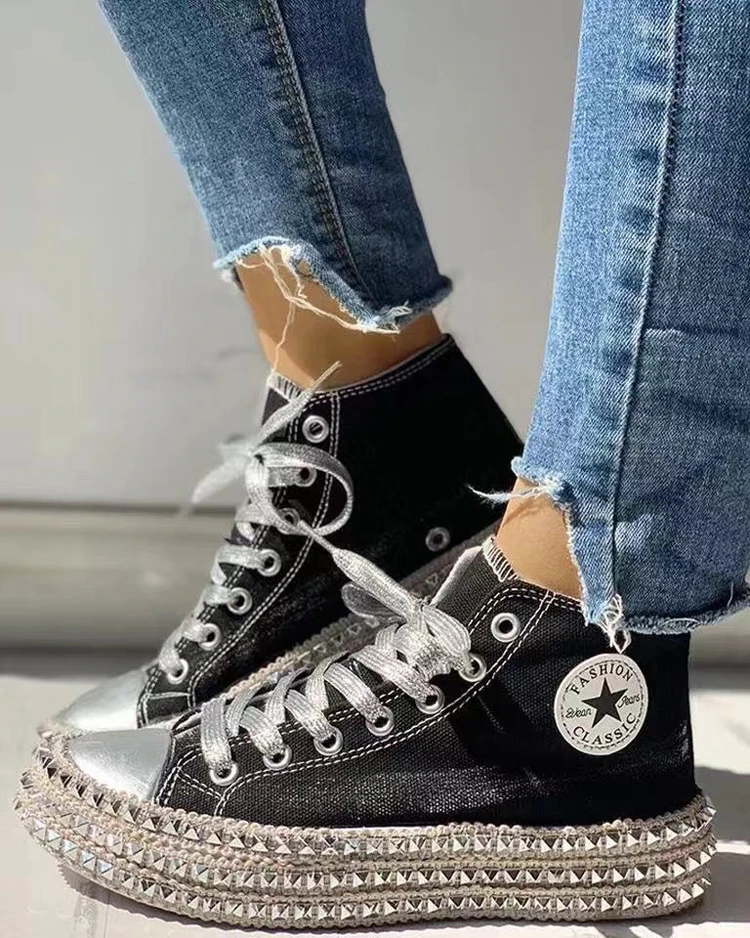 

Kadn bahar leopar bask tuval moda ayakkab taklidi payet dz vahi kadn ayakkabs genlik rahat ayakkablar art boyutu