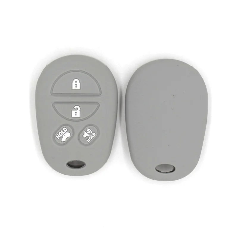 4 кнопки мягкий силиконовый пульт дистанционного управления умный Автомобильный