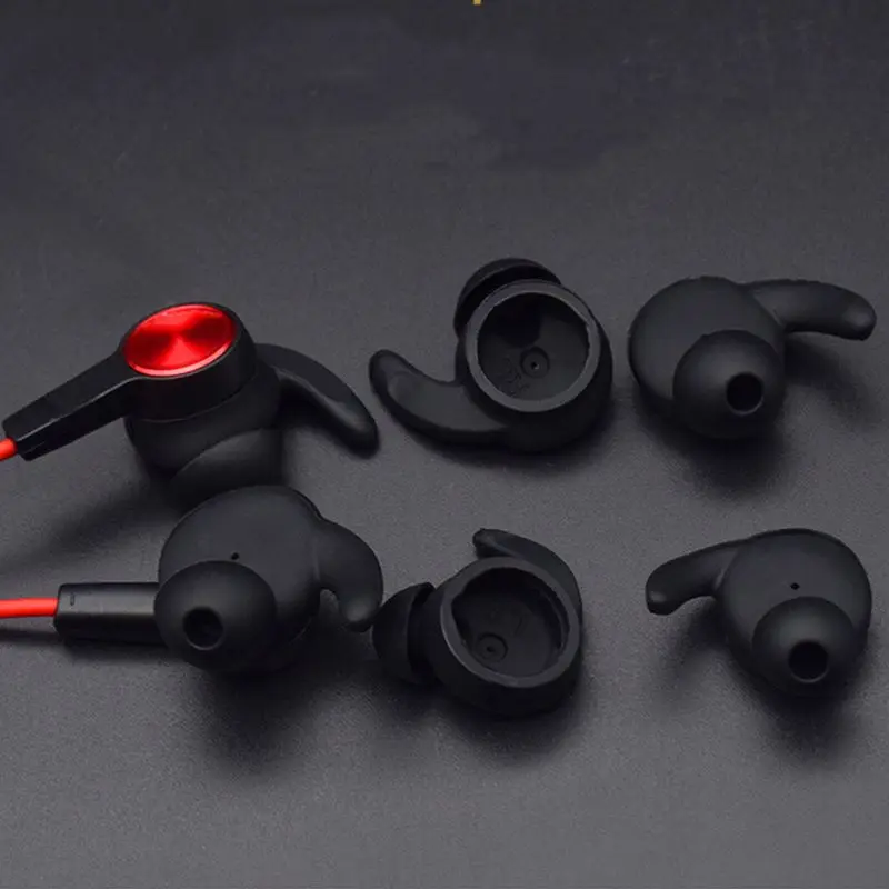 3 пары чехлы-вкладыши мягкие силиконовые накладки на ушные крючки для Huawei Honor AM61