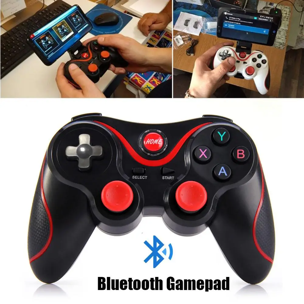 [Подлинный] T3 Bluetooth беспроводной геймпад S600 STB S3VR игровой контроллер Джойстик для