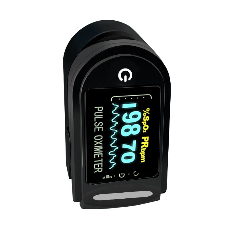 Пульсоксиметр Пальчиковый медицинский для измерения пульса и уровня кислорода в