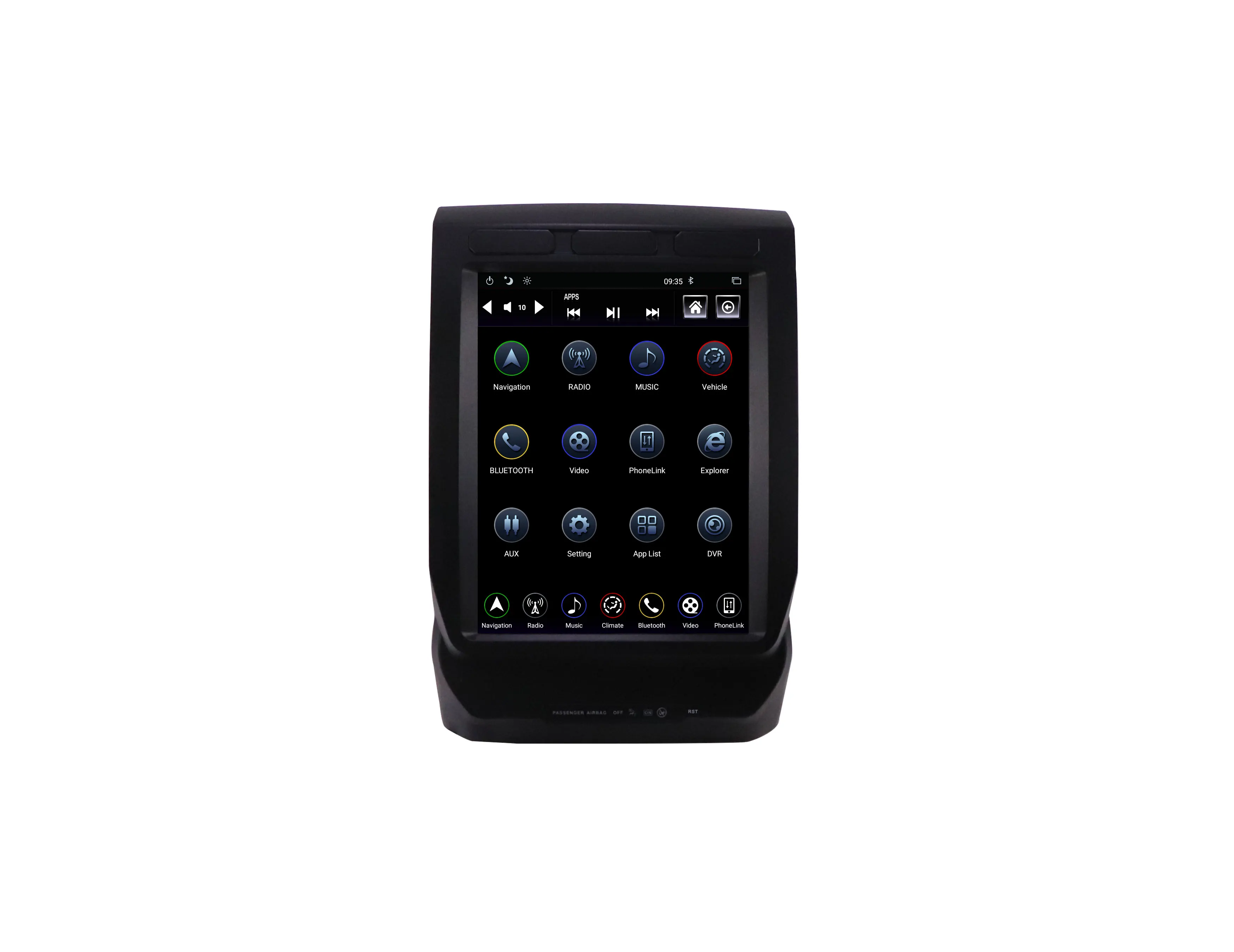 Автомобильный мультимедийный плеер стерео-система на Android 12 1 9 0 дюйма 4 + 64 ГБ для