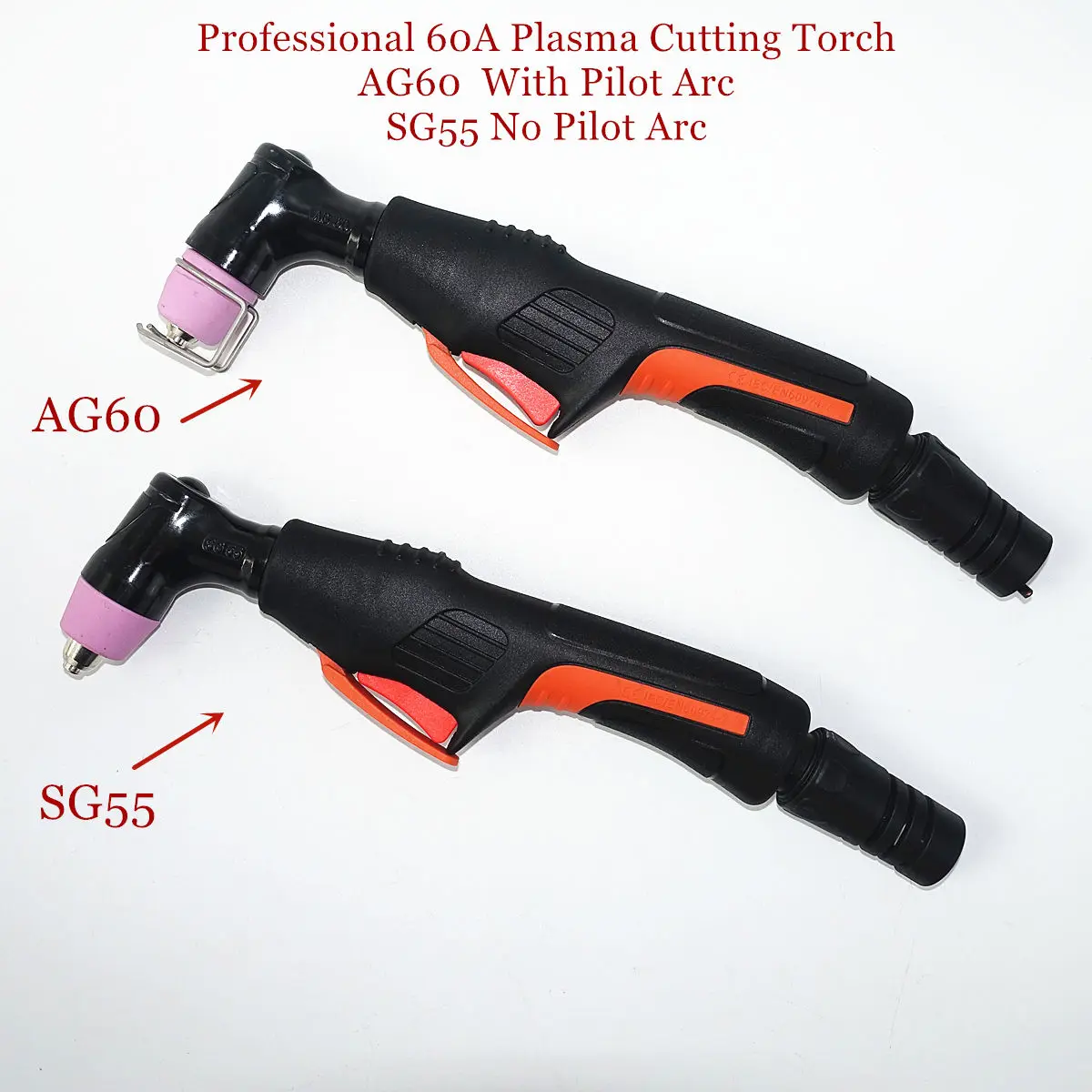

Professional AG60 Torch SG55 Torch Plasma Cutter Gun with/without Pilot Arc Plasma Torch 60A Plasma Cutting Torch