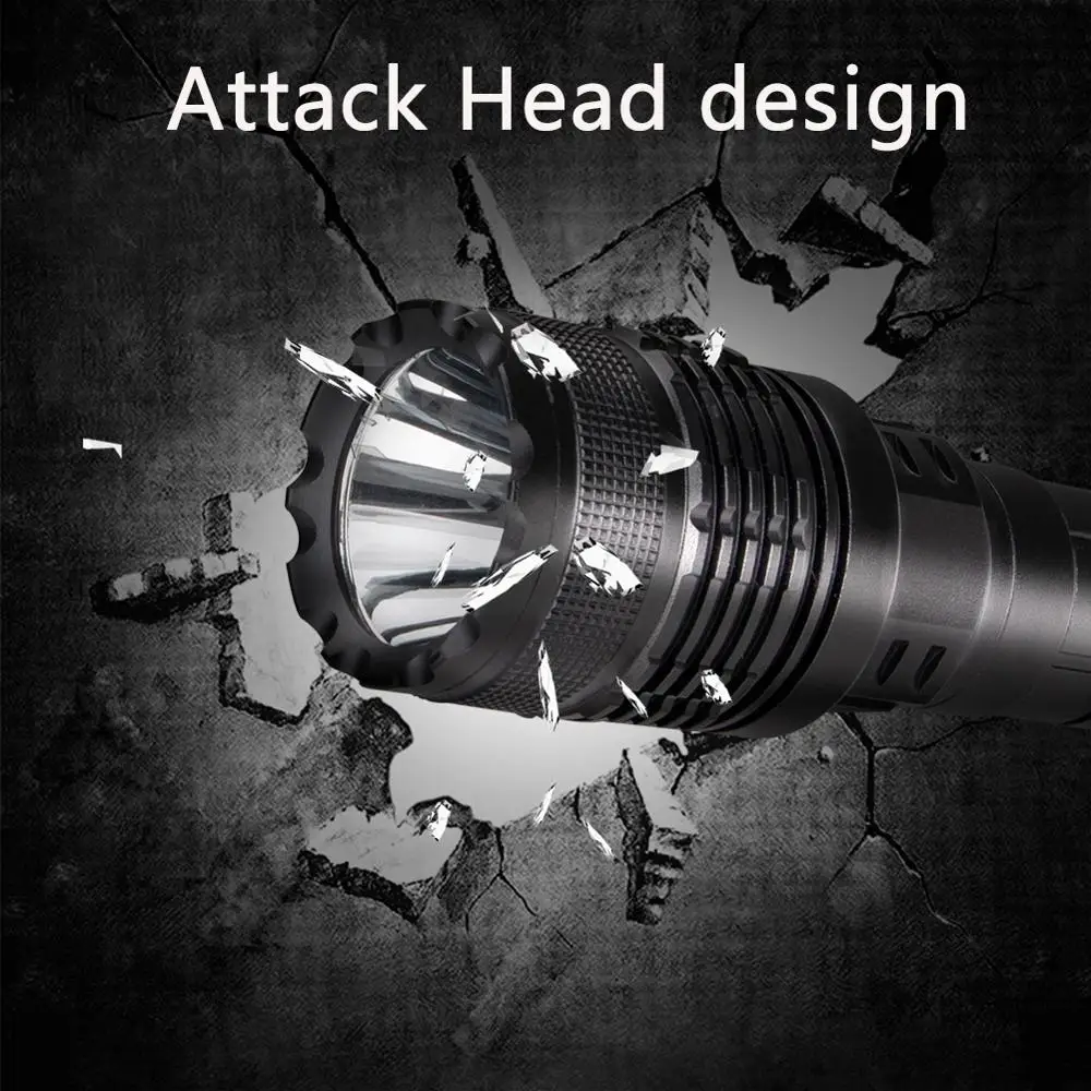 Светодиодный фонарь высокой мощности из алюминиевого сплава для охоты