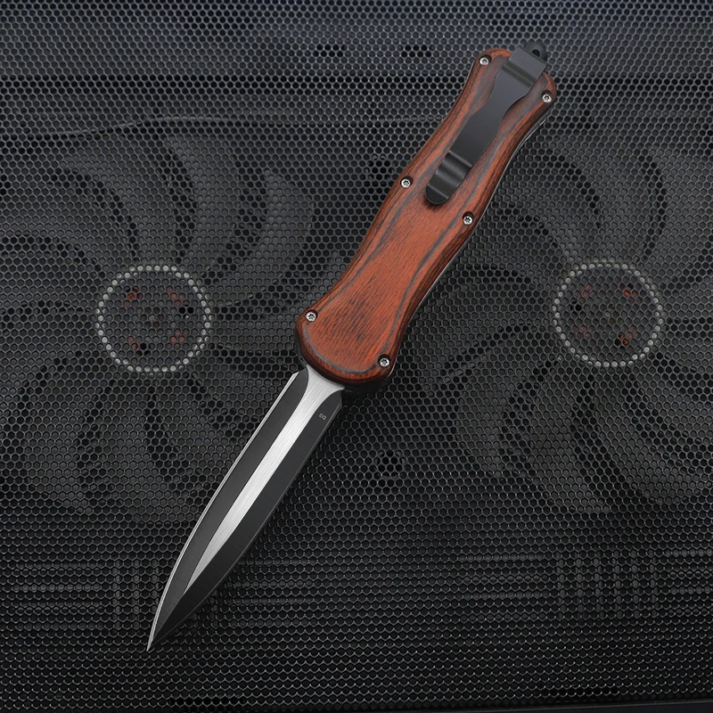 Охотничий нож SF тактический складной клинок из дерева двойного действия с