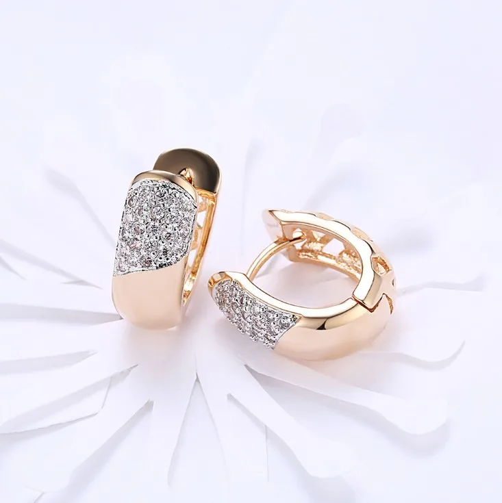 Милые инкрустированные цирконами ювелирные изделия кристалл от Swarovski серебро 925