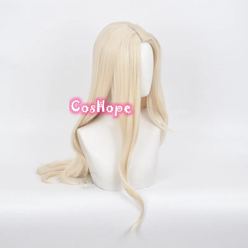 Парик Эльзы волос Для женщин длинные молочно белый парик Косплэй аниме s