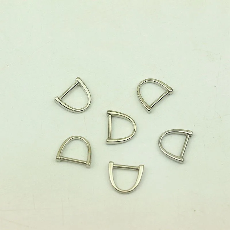 100Pcs 9mm Mini O D Ring Metal Belt Buckles for Bags Strap Hanger Hook Buckle DIY Handbag Hardware Craft Sewing Accessories