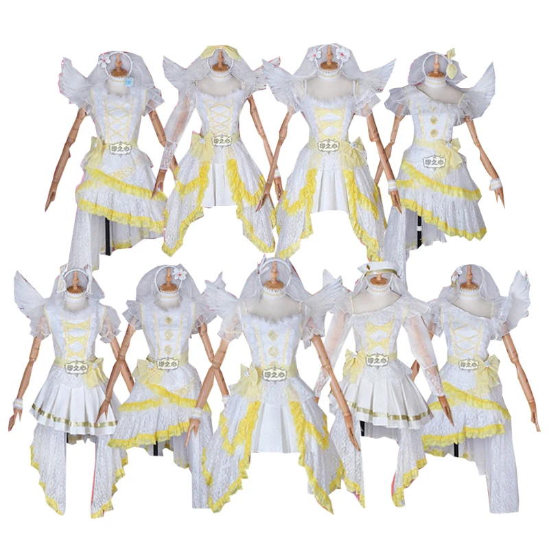 

Aqours 6th Anniversary Vocal Concert Next SPARKLING! LoveLive Sunshine Ruby Dia Riko Cosplay Costume Formal Dress Custom Made