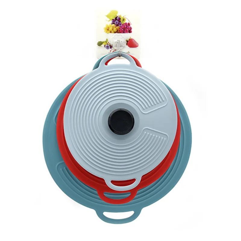 

Silicone Lid Fresh-keeping Cover Dustproof Spill-proof Leak-proof Pot Dishes Bowl Lid Covers DSS899