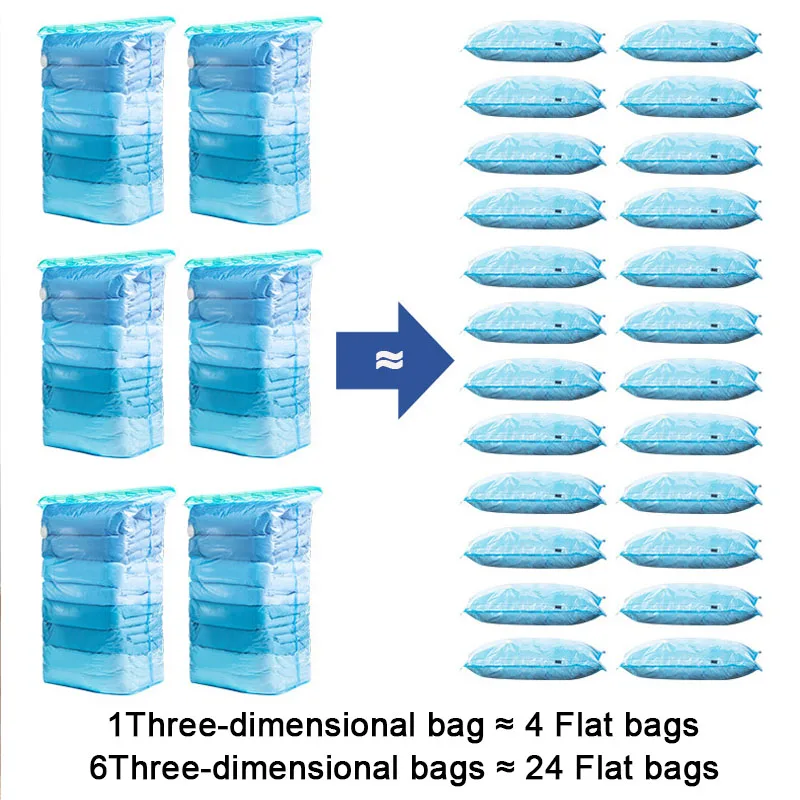 

Vacuum Bag Storage Bags for Clothes Quilt Blanket Home Closet Organizer Seal Compressed Travel Space Saving Seal Packet