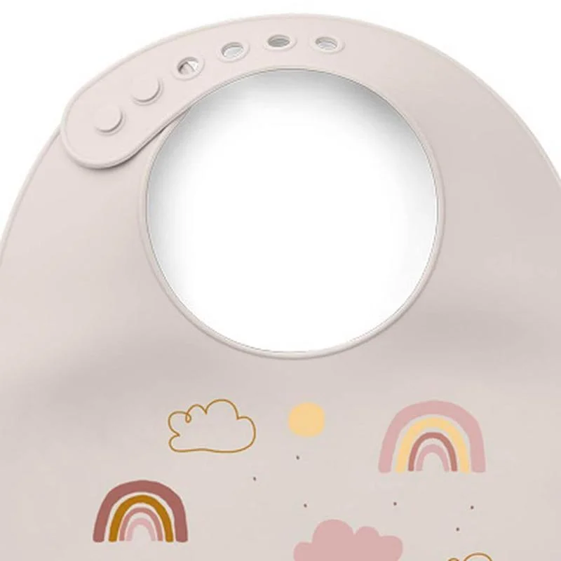 Детские нагрудники с принтом в стиле Ins водонепроницаемые Мягкие силиконовые