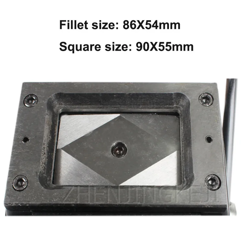 

Heavy PVC Card Cutting Machine Business Card Cutter Square Horn Fillet Card Punching Machine 90*55/86*54/88*60MM Cutting Tools