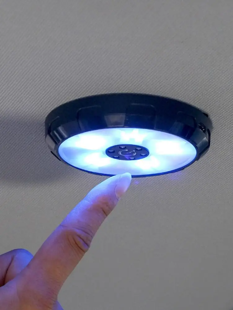 Сенсорный светодиодный светильник для салона автомобиля магнитная лампа чтения