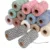 100 м * 2 мм двухцветная хлопчатобумажная шпагат, шнур, хлопчатобумажная веревка для детской упаковки, рукоделие, подарочная упаковка - изображение