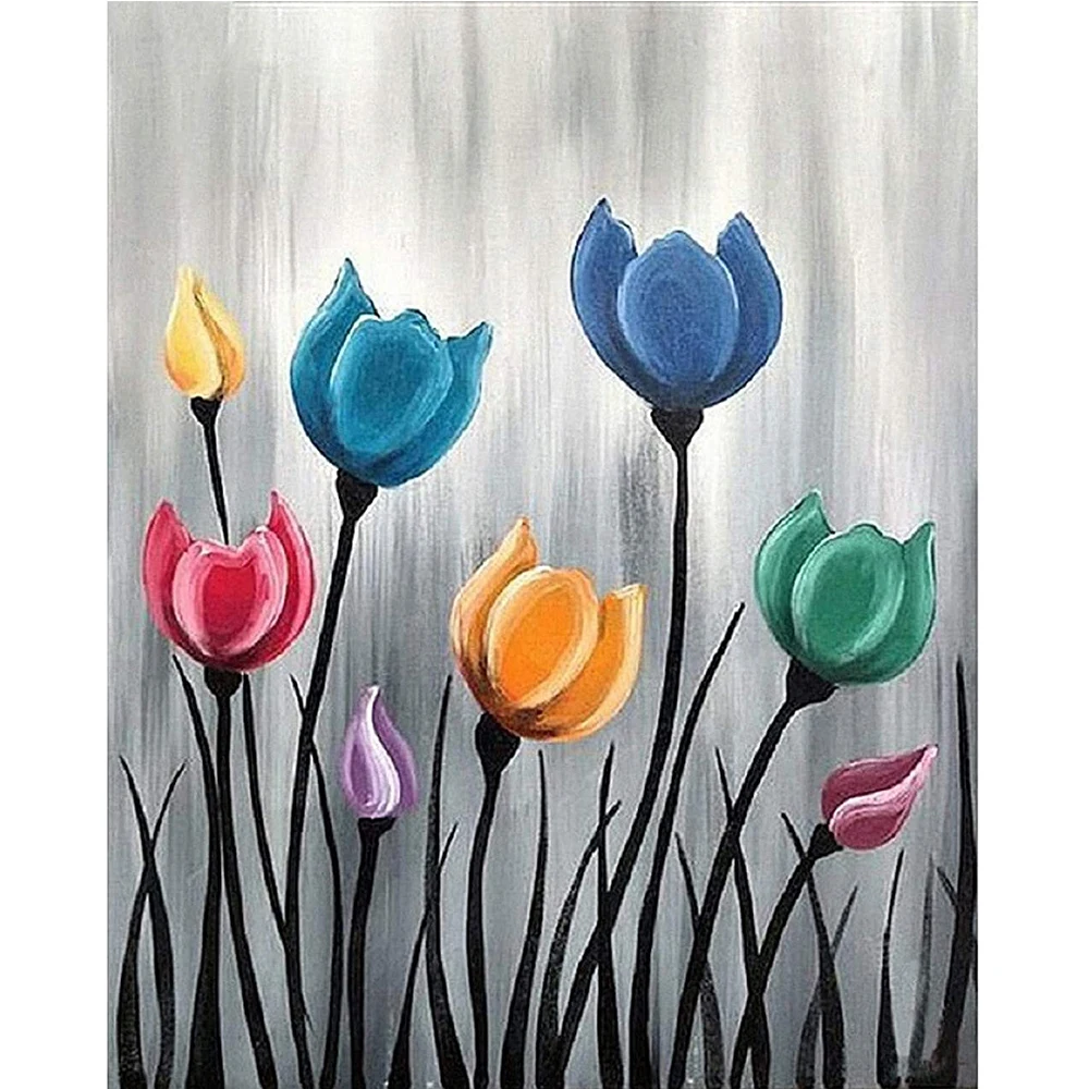 

Вышивка крестом 14 карат с цветочным пейзажем, полный набор для вышивки, хобби, вышивка, посылка для шитья, различные штампы