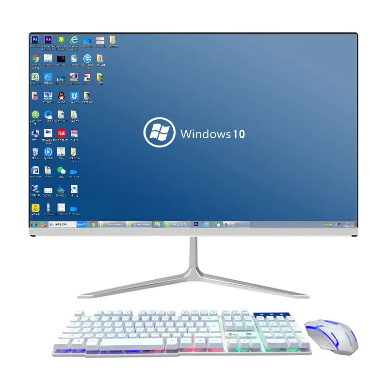 

23,8 дюймовый 1920*1080P Графический высококачественный процессор Core I3 3210 RAM 4G 128G SSD F оперативная память, настольный моноблок, компьютер «все в одн...