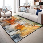 Абстрактная картина маслом в скандинавском стиле ковры против морщин ковры для спальни домашний декор коврики для пола на заказ