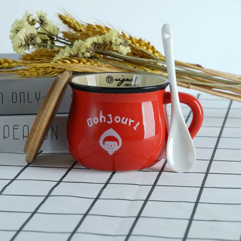 Кружка для питьевой воды Корейская версия Симпатичная керамическая кружка с