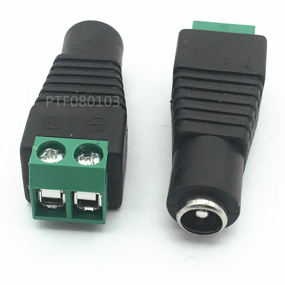 

DC 12V Connector for LED Strip Free Welding LED Strip Adapter Connector Male or Female