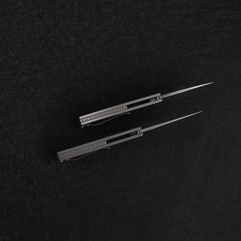 Складной нож DICORIA Falcon тактический Клинок с титановой рукояткой M390 для охоты