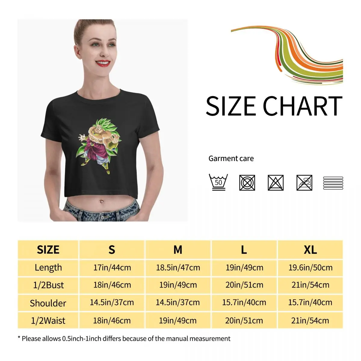 

Anime Fans Majin Broly Y woman tshirt durability Short sleeveRound neck T-shirt