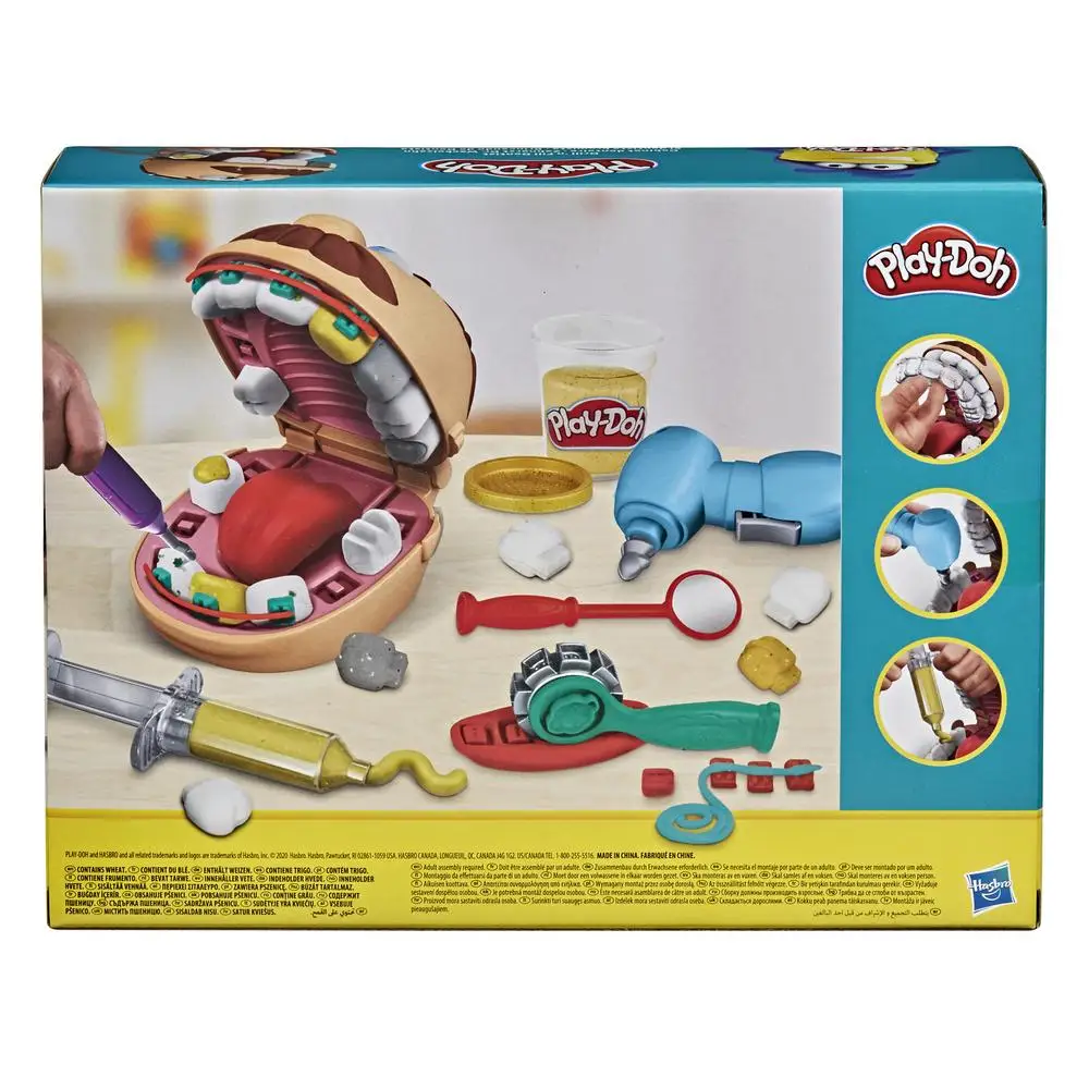Набор игровой Play Doh Мистер Зубастик с золотыми зубами F12595L0|Пластилин| |