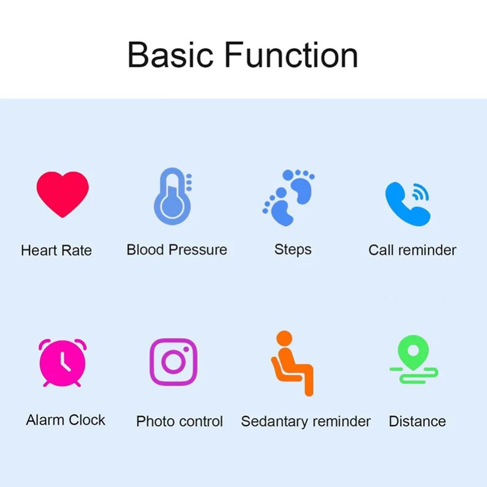 

10pcs/lot M3 Bluetooth Sports Smart Watch with Blood Pressure Heart Rate Clock Step Fitness Tracker for Android & IOS Wholesale