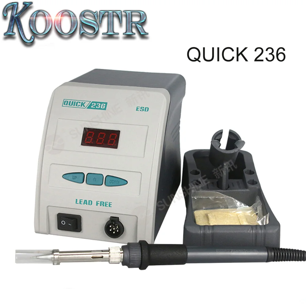 Оригинальная Антистатическая быстрая паяльная станция 236 90 Вт 220 В