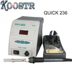 Оригинальная Антистатическая быстрая паяльная станция 236 90 Вт 220 В высокочастотная паяльная станция бессвинцовый Быстрый дисплей в граммах Цифровой паяльник инструменты