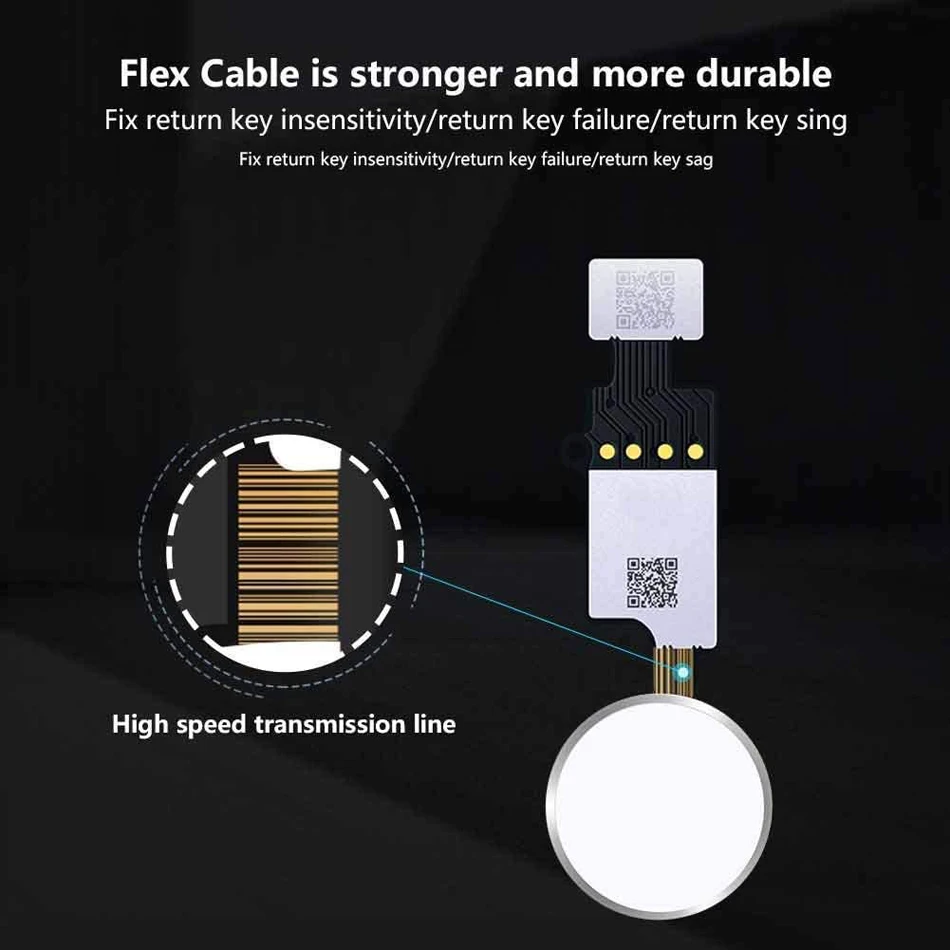 Кнопка Home Flex для iPhone 7 8 Plus универсальная функция возврата задней панели решение