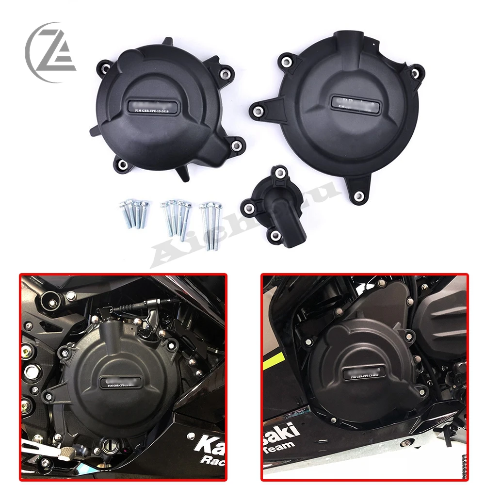 Защитная крышка водяного насоса для мотоцикла подходит GB Racing for Kawasaki NINJA 400