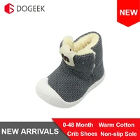 winter baby booties newborn lovely warm boots boy girl winter toddler first walkers cotton soft anti slip infant crib shoes