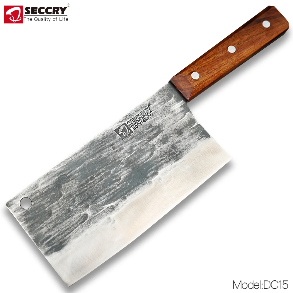 

Стальные Кухонные ножи SECCRY 8Cr1 4Mov, нож мясника, нарезка овощей, мяса, нож-шинковка, острый поварской нож DC15