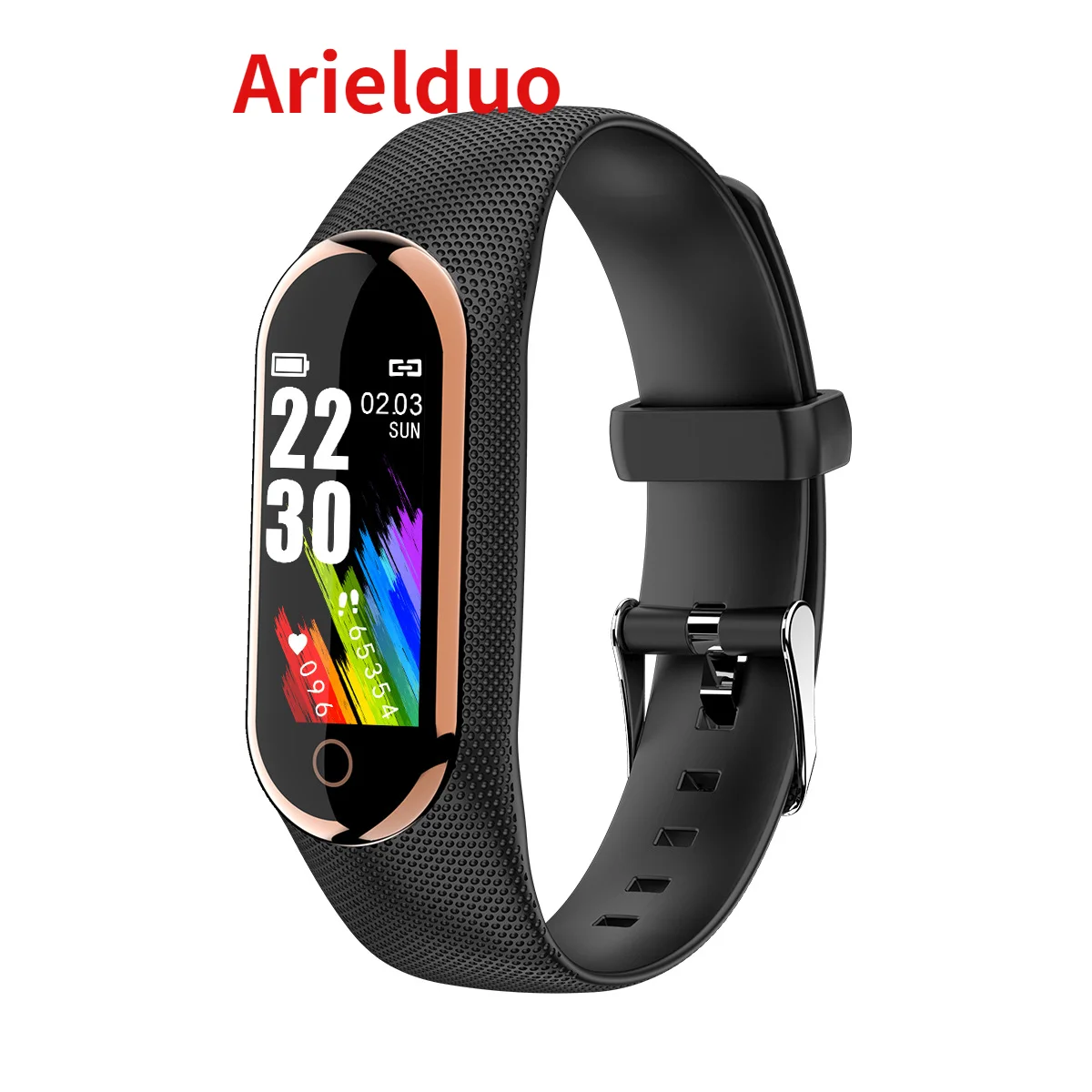 New IK08 smart bracelet, heart rate, sleep, oximetry, pedometer, step monitoring, photo message reminder, full function table
