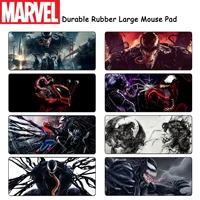 marvel venom spiderman anti slip durable rubber large gaming mouse pad computer gamer keyboard mousemat mousepad for pc desk pad