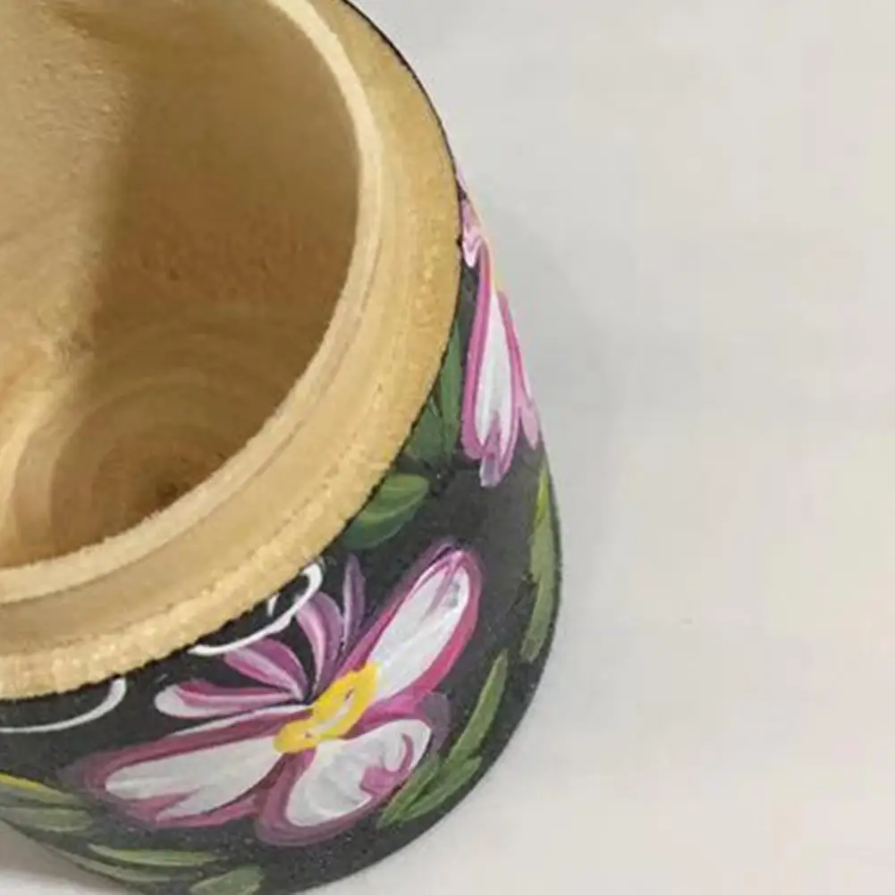 

5Pcs/Set Wooden Dolls Not Easy to Deform Colour-fast Nesting Toys Russian Stacking Dolls Tabletop Ornaments for Christmas