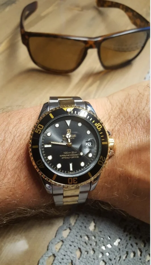 Топ бренд 2019 Модные Роскошные мужские часы автоматические механические из