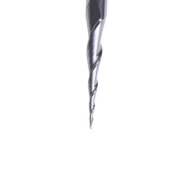 

Ball End Mill Nose 2 Flutes 5x 5pcs Radius 0.25mm 1/8 Shank Tapered CNC