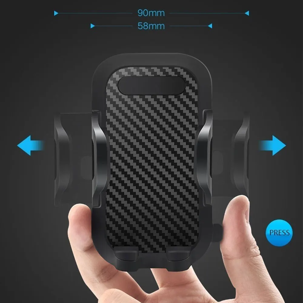Автомобильный держатель для телефона мобильный телефон из углеродного волокна