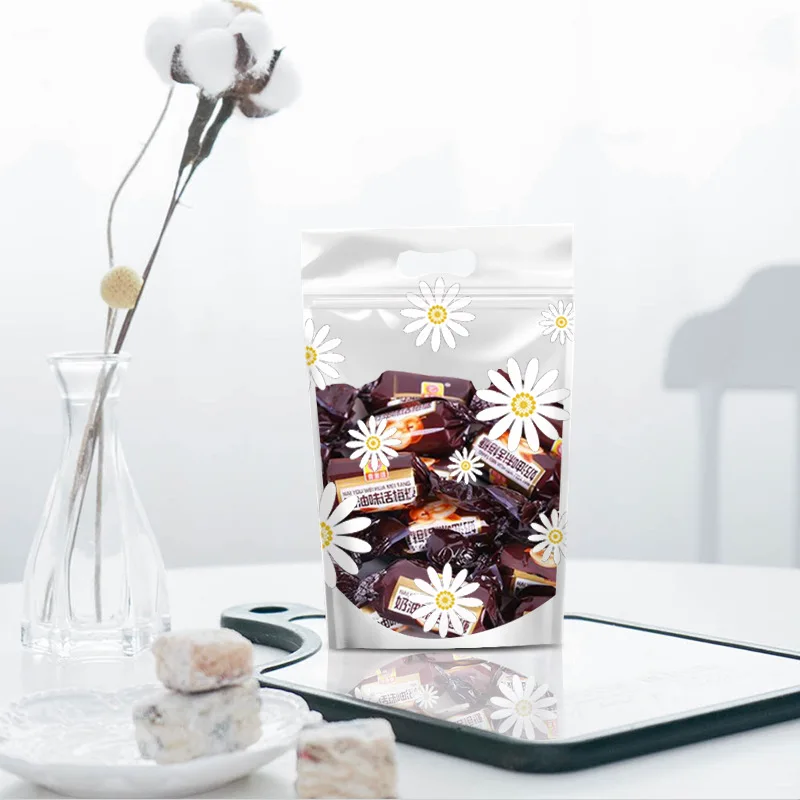 50 шт. рождественские конфеты подарка печенья замка застежка-молнии пластиковые