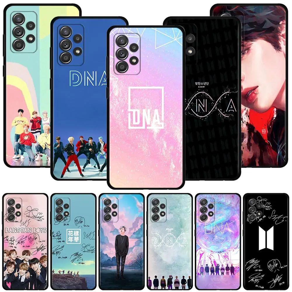

Cover For Samsung Galaxy A51 A71 A41 A31 A11 A01 A72 A52 A42 A32 A22 A21s A02s A12 A02 Black Shell Case Love YourSelf Boys