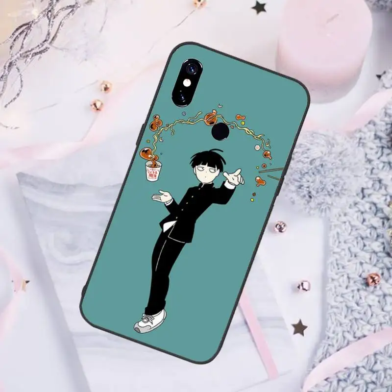 

Mob psycho 100 Shigeo Kageyama anime Phone Case For Xiaomi Redmi note 7 8 9 pro 8T 9S Mi Note 10 Lite pro
