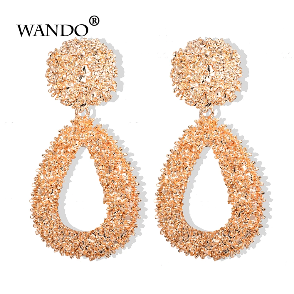Женские/женские серьги капельки WAMDO сережки из розового золота в арабском стиле с