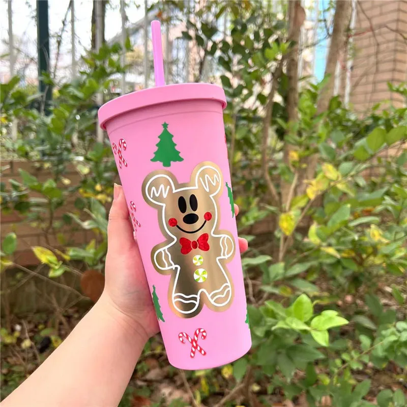 

22oz customized black matte cup with straw and lid double wall matte tumbler with name personalized Christmas gifts Drinkware