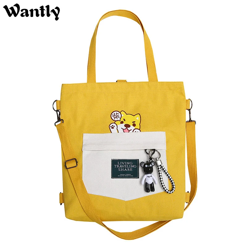 

Тканевая сумка большого размера, холщовая женская наплечная Корейская Женская Студенческая универсальная Наплечная Сумка INS в японском ст...